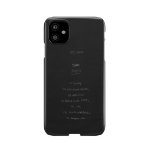 Rm- Mono (2018 Mixtape Black Version) Phone Case