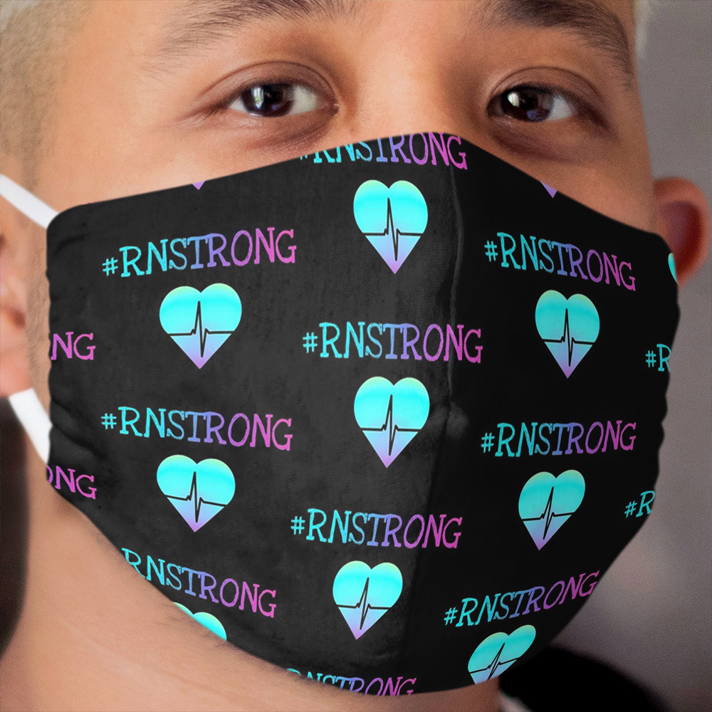 #RN Strong Teal Cloth Face Mask