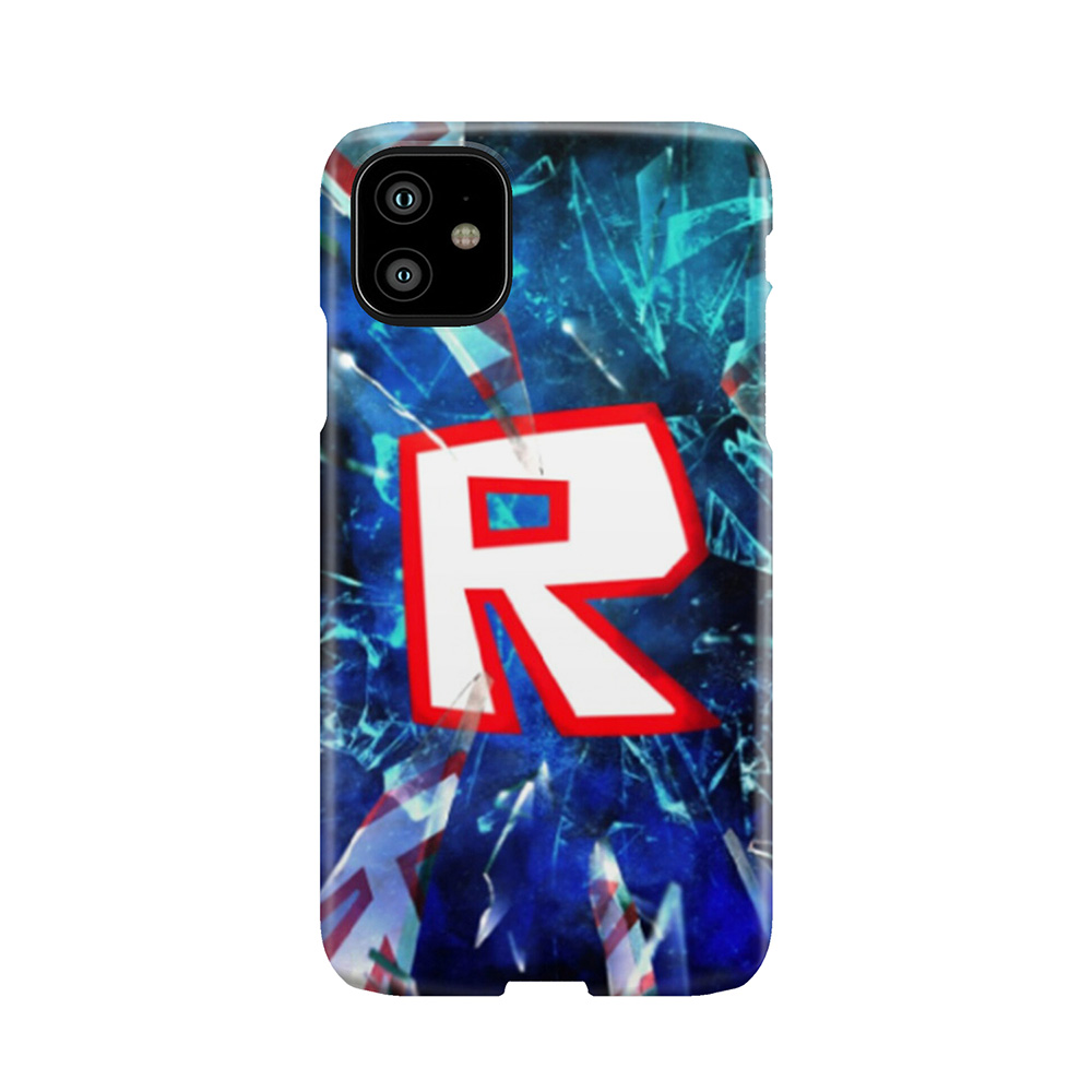 Roblox Logo Blue Phone Case