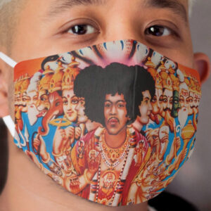 rock album cover Cloth Face Mask