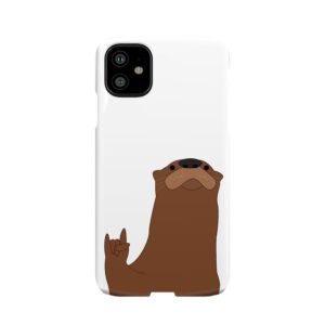 Rock And Roll Otter Phone Case