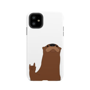 Rock And Roll Otter Tough Phone Case