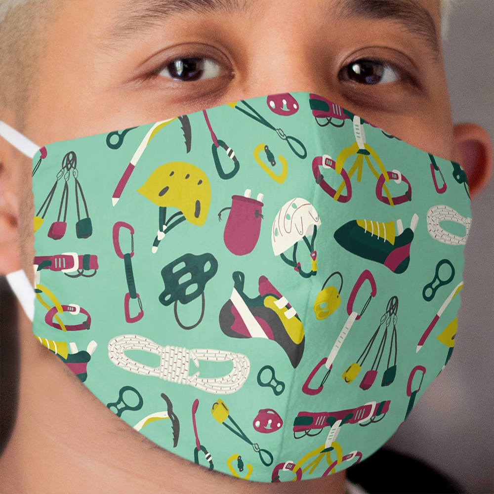 Rock Climb Cloth Face Mask