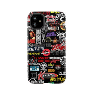 Rock N Roll Bands Tough Phone Case