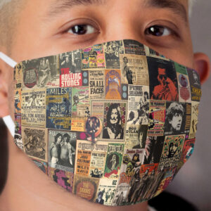 Rock n' roll stories Cloth Face Mask