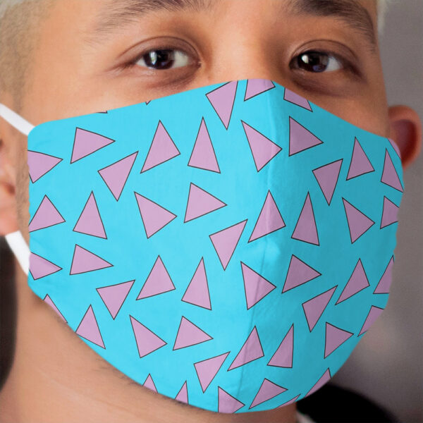 Rocko's Modern Life Triangle Pattern Cloth Face Mask
