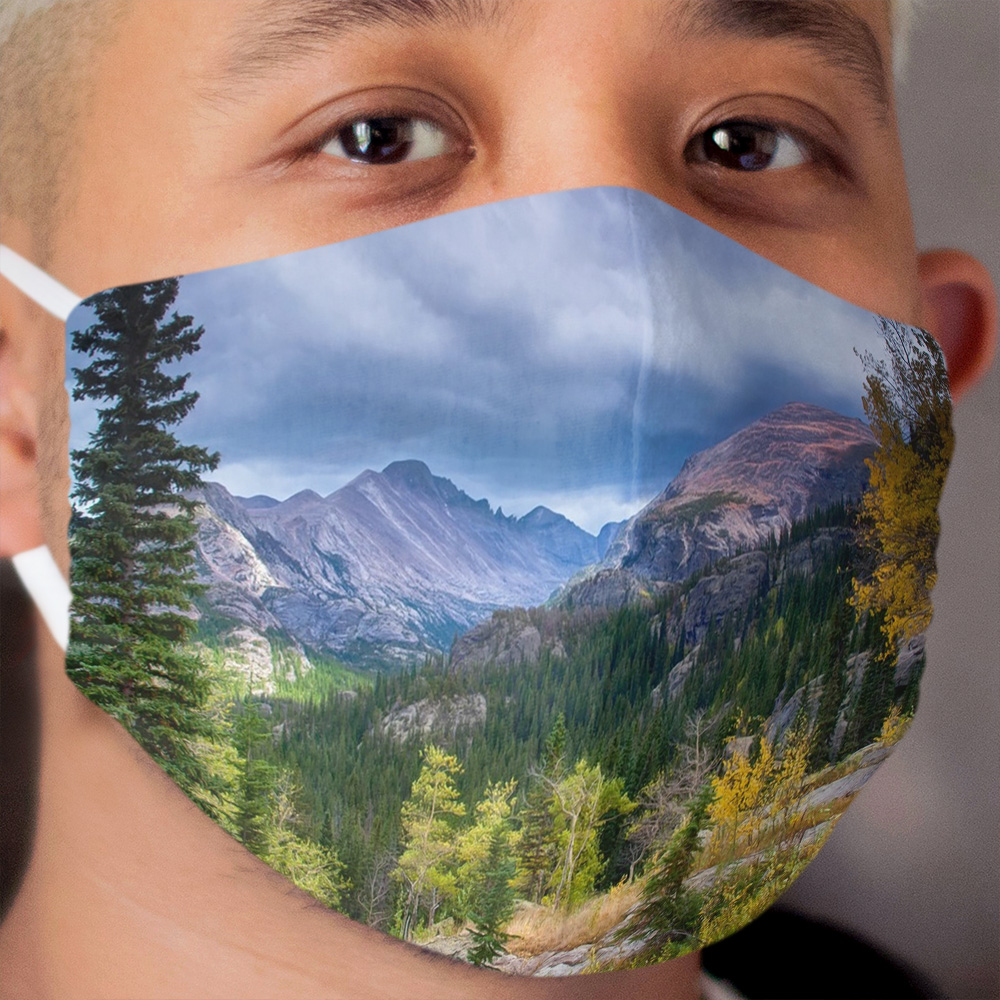 Rocky Mountain National Park Cloth Face Mask