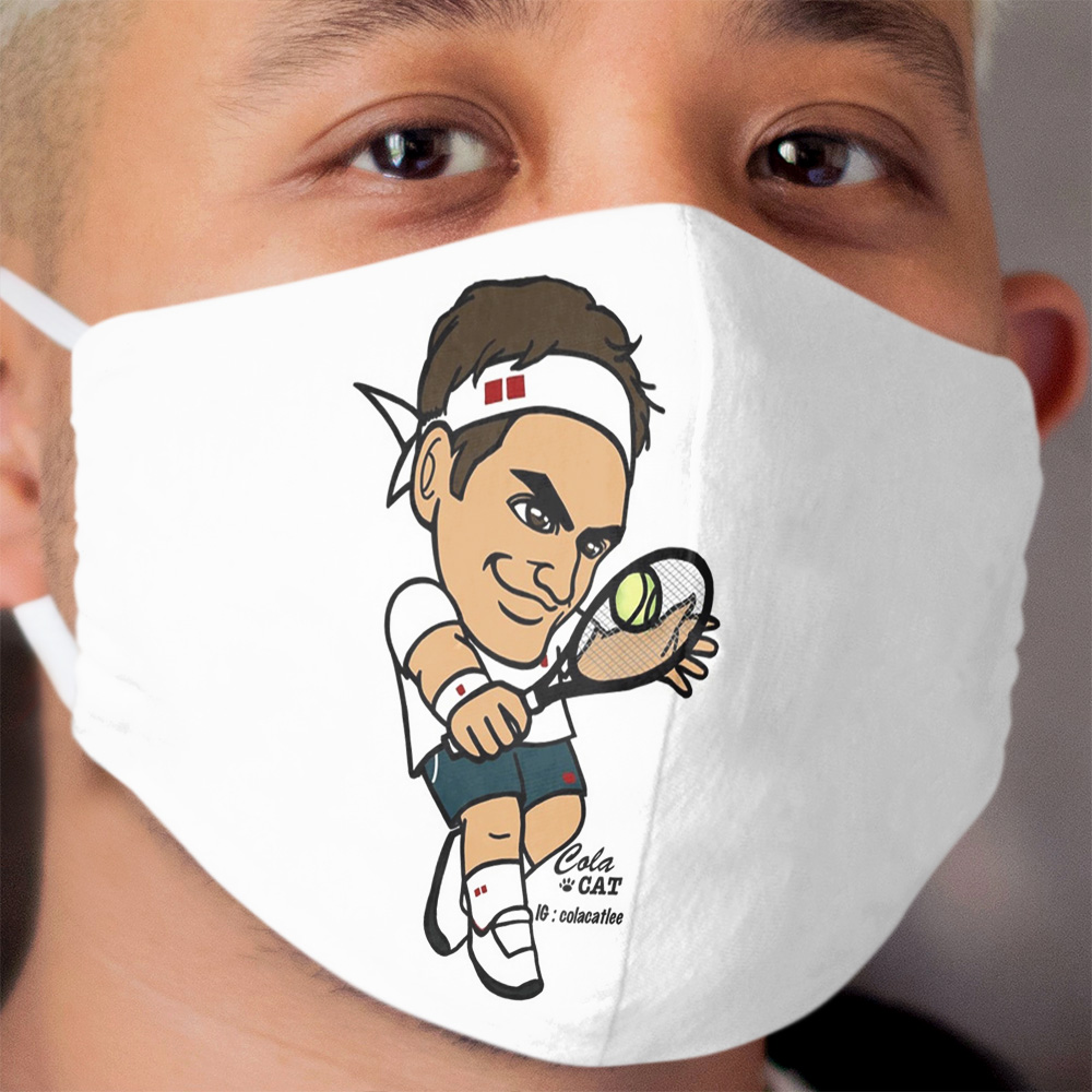 Roger Federer Cloth Face Mask