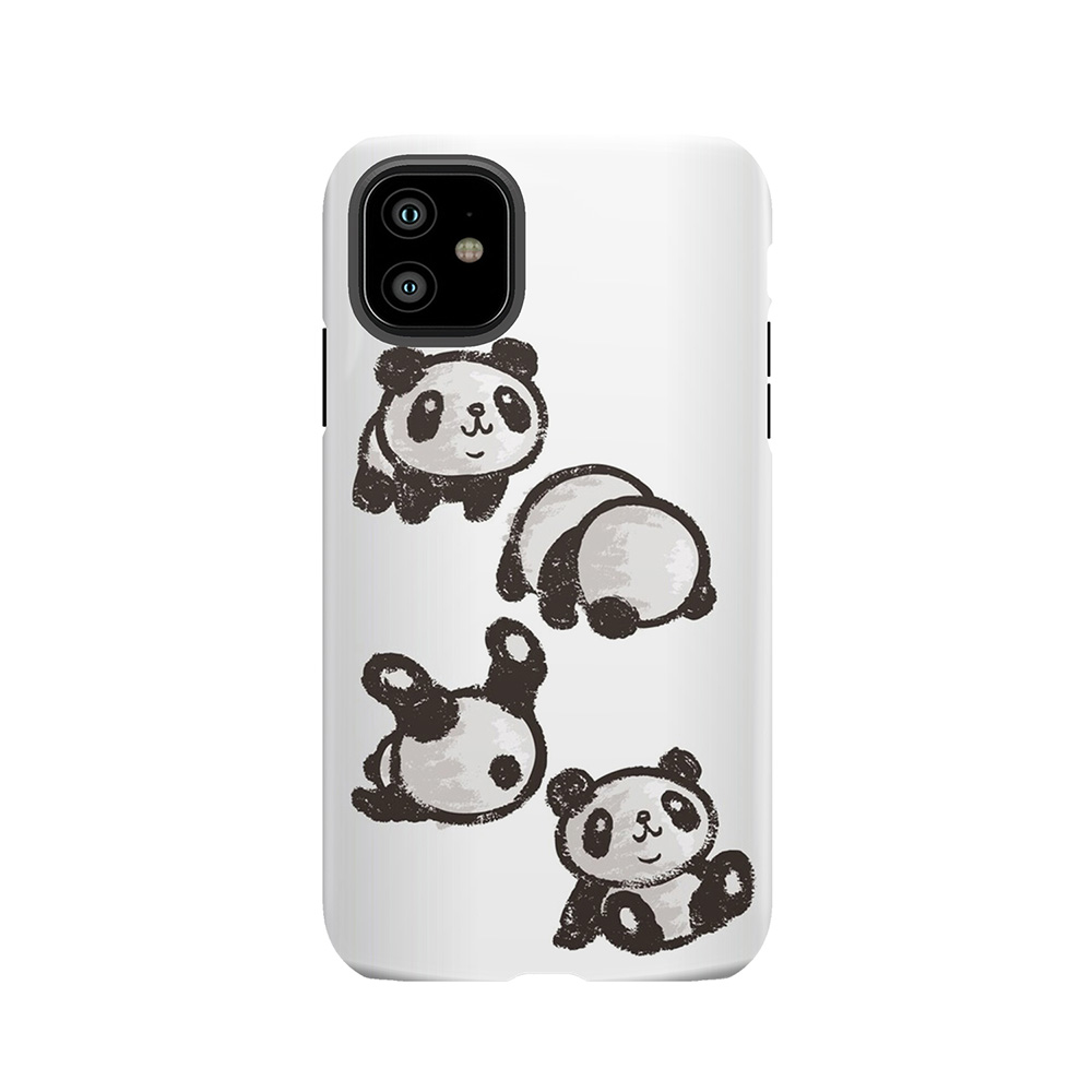 Rolling Panda Tough Phone Case