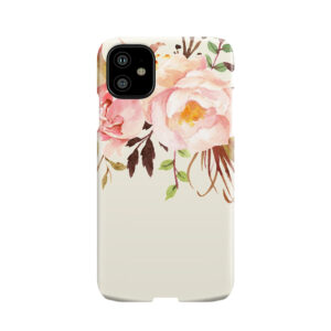 Romantic Watercolor Flower Bouquet Phone Case