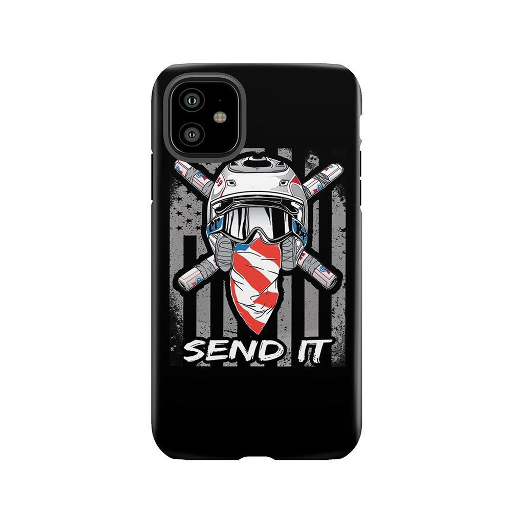 Ronnie Mac 69 Fan Art American Flag Uncle Ron 2 Stroke Legend Tough Phone Case