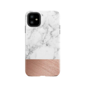 Rose Gold Marble Tough Phone Case