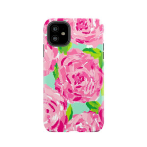 Rose Print Tough Phone Case