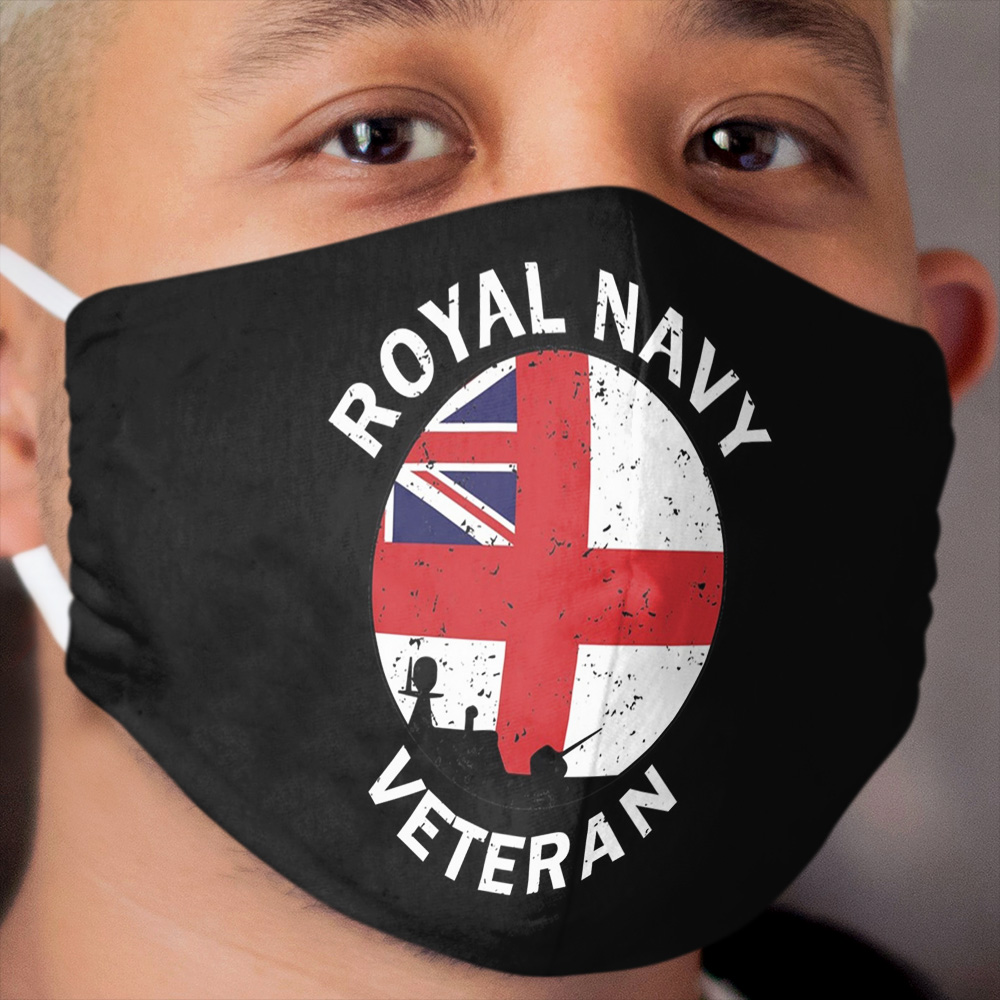 Royal Navy Veteran Cloth Face Mask