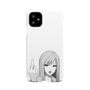 Rude Anime Girl Phone Case