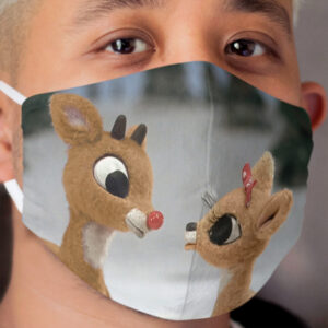 Rudolph and Clarice Cloth Face Mask