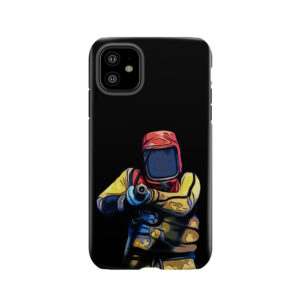 Rust Hazmat Suit Tough Phone Case
