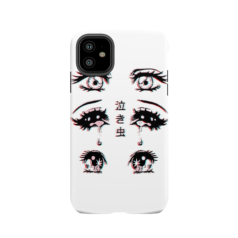 Sad Anime Eyes Tough Phone Case