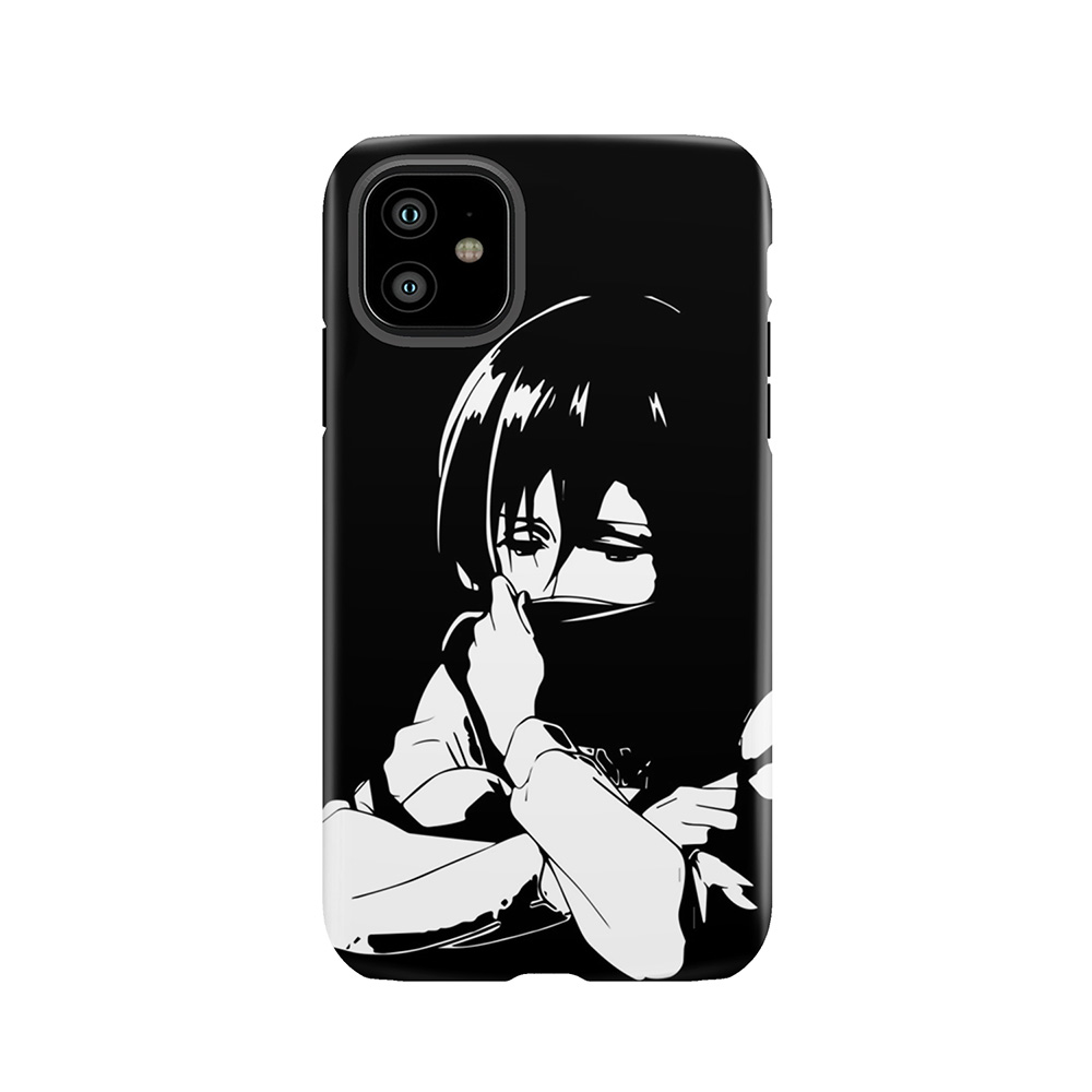 Sad Mikasa Tough Phone Case