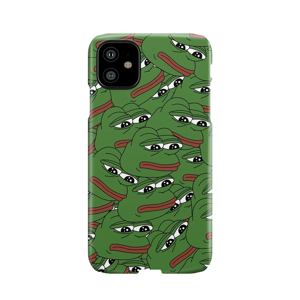 Sad Pepe Pattern Phone Case
