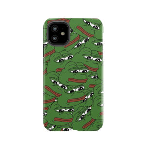 Sad Pepe Pattern Tough Phone Case
