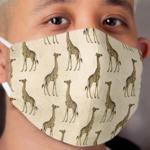 Safari Animal & Animal Prints | Giraffe | Pretty Cloth Face Masks Dust Cloth Face Masks Cloth Face Mask