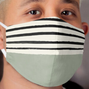 Sage x Stripes Cloth Face Mask