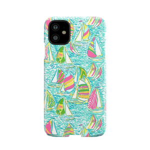 Sailboat Print Phone Case