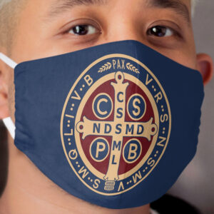 Saint Benedict Medal Cloth Face Mask