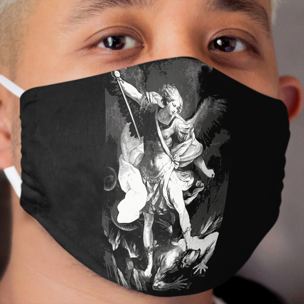 Saint Michael Archangel Cloth Face Mask