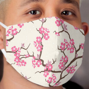 Sakura Flowers Cloth Face Mask