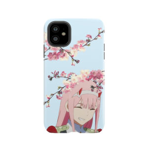 Sakura Zero Two Tough Phone Case