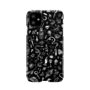 Salem Witch In Black Phone Case