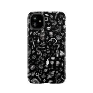 Salem Witch In Black Tough Phone Case