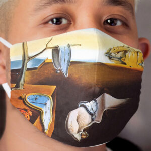Salvador Dali The Persistence of Memory Painting Cloth Face Mask