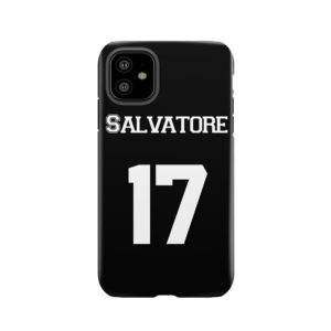 Salvatore White Tough Phone Case