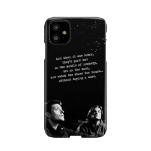Sam, Dean, Baby, And Stars Phone Case