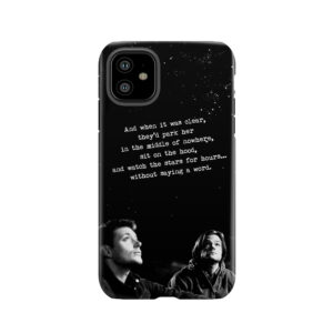 Sam, Dean, Baby, And Stars Tough Phone Case