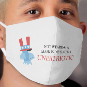 Sam Eagle - MuppetVision - Unpatriotic Cloth Face Mask