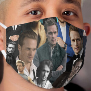 Sam Heughan Cloth Face Mask