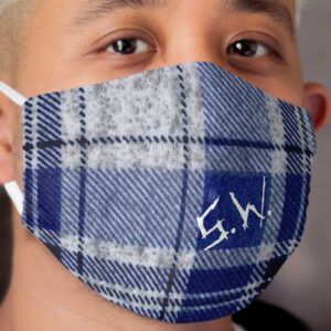 SAM WINCHESTER PLAID Cloth Face Mask