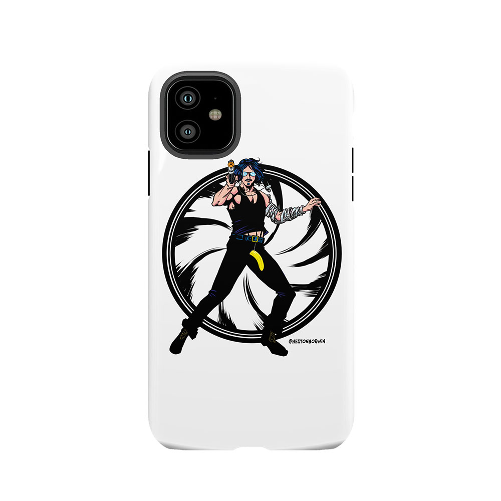 SAMURAI D*CK GLITCH Tough Phone Case
