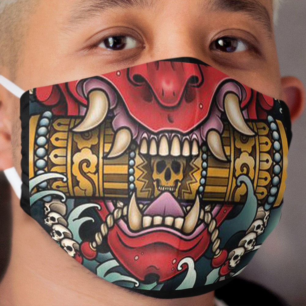 Samurai Cloth Face Mask 2