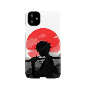 Samurai With Sunset Phone Case