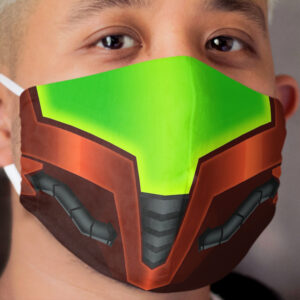 Samus Varia Suit Cloth Face Mask