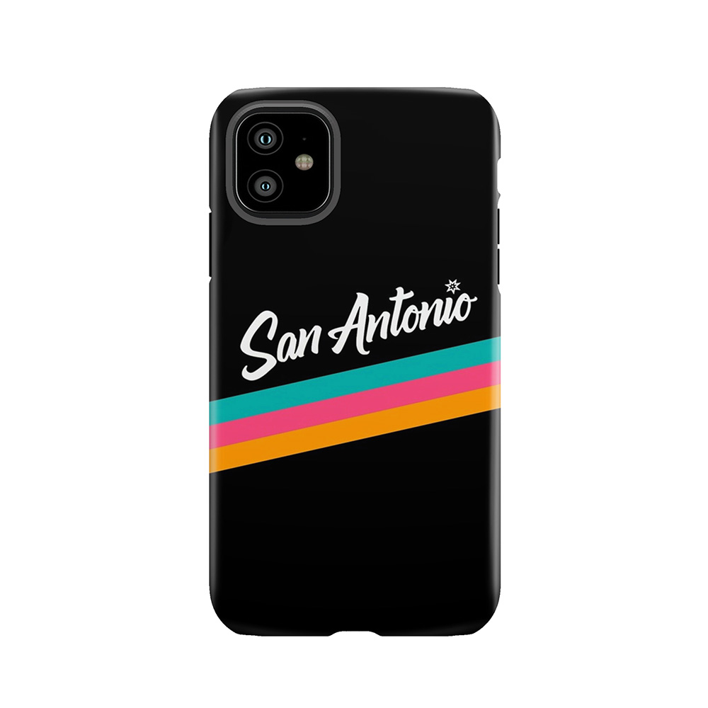 San Antonio Spurs: Fiesta City Jersey 2020-21 Tough Phone Case