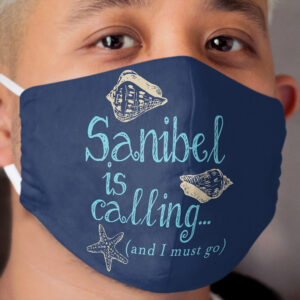 Sanibel Island is Calling Cloth Face Mask