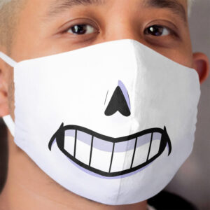 Sans the Skeleton Cloth Face Mask