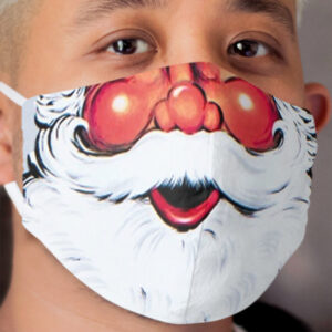 Santa Claus Beard Cloth Face Mask