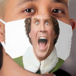 SANTAAA, I know him! Cloth Face Mask